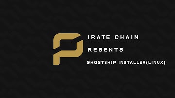 How To Use The GhostShip Installer | Pirate Chain | ARRR