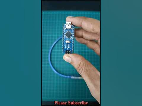 How to program Arduino Nano, Simple LED ON OFF #arduino - YouTube