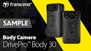 Transcend DrivePro Body 30 Body Camera - We've got your back (Sample Video) screenshot 4