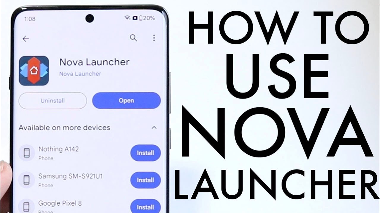 How To Use Nova Launcher! (Complete Beginners Guide)