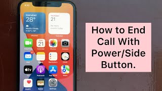 How to End Call with Power button (Lock Button) on iPhone (2022). screenshot 5