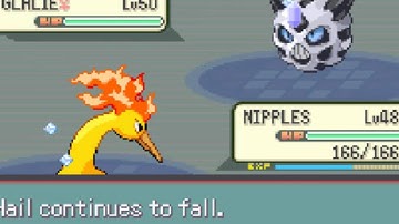 Pokemon Emerald Randomizer Nuzlocke Part 26 - Elite Four and Champion