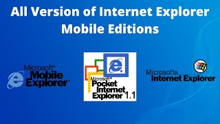 All Version of Internet Explorer Mobile Editions screenshot 5