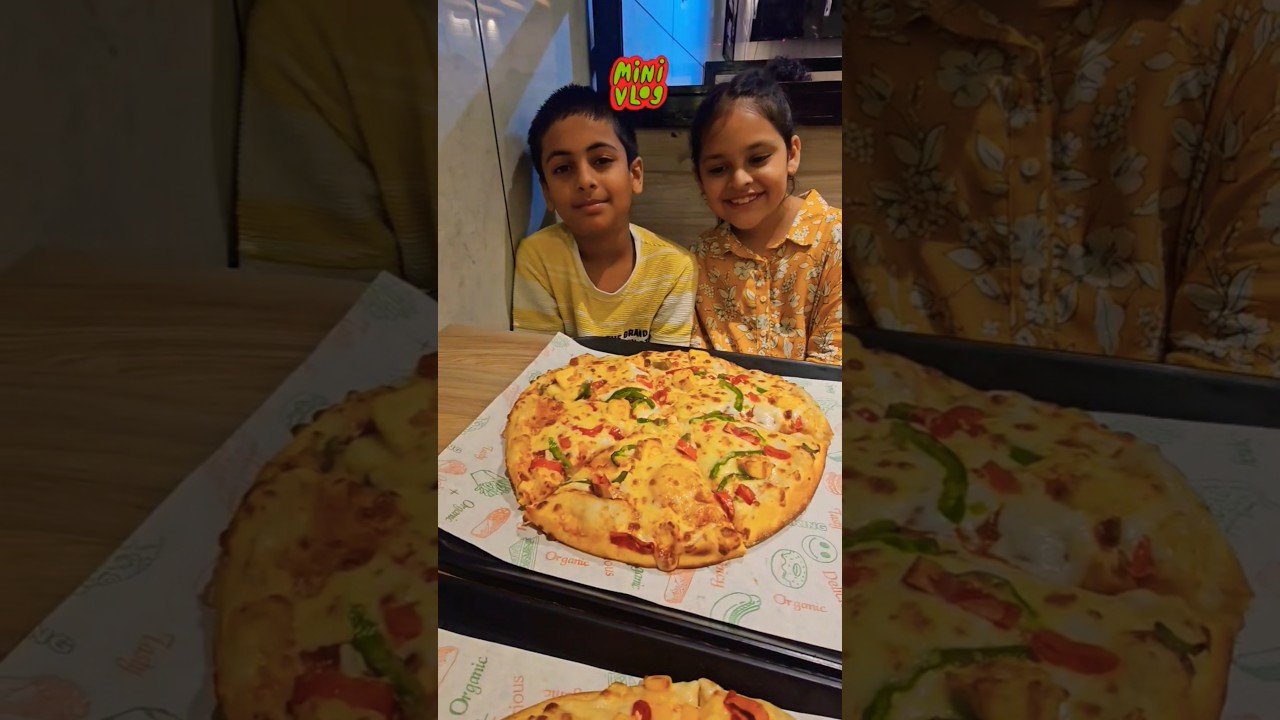 Aaj  Bacho Ke Sath Ki Pizza Party !