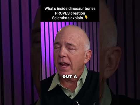 Scientists PROVE Creation with dinosaur bones 🦖🦴 #shorts