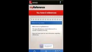 Celebrity UWE Library Services - An introduction to myReference Profile