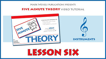 5 Minute Theory Video Tutorial: LESSON SIX (Treble Clef Instruments)