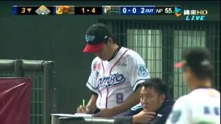 20120918 CPBL 黃恩賜Nice Play