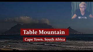 MASSIVE Ship on top of Table Mountain, South Africa