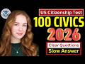 Easy Practice, 100 civics questions and answers - U.S. citizenship interview I N400 Interview #n400 