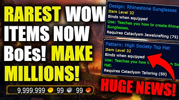 BIG GOLDMAKING OPPORTUNITY! Make Millions Doing This NOW! WoW Dragonflight Goldmfarming