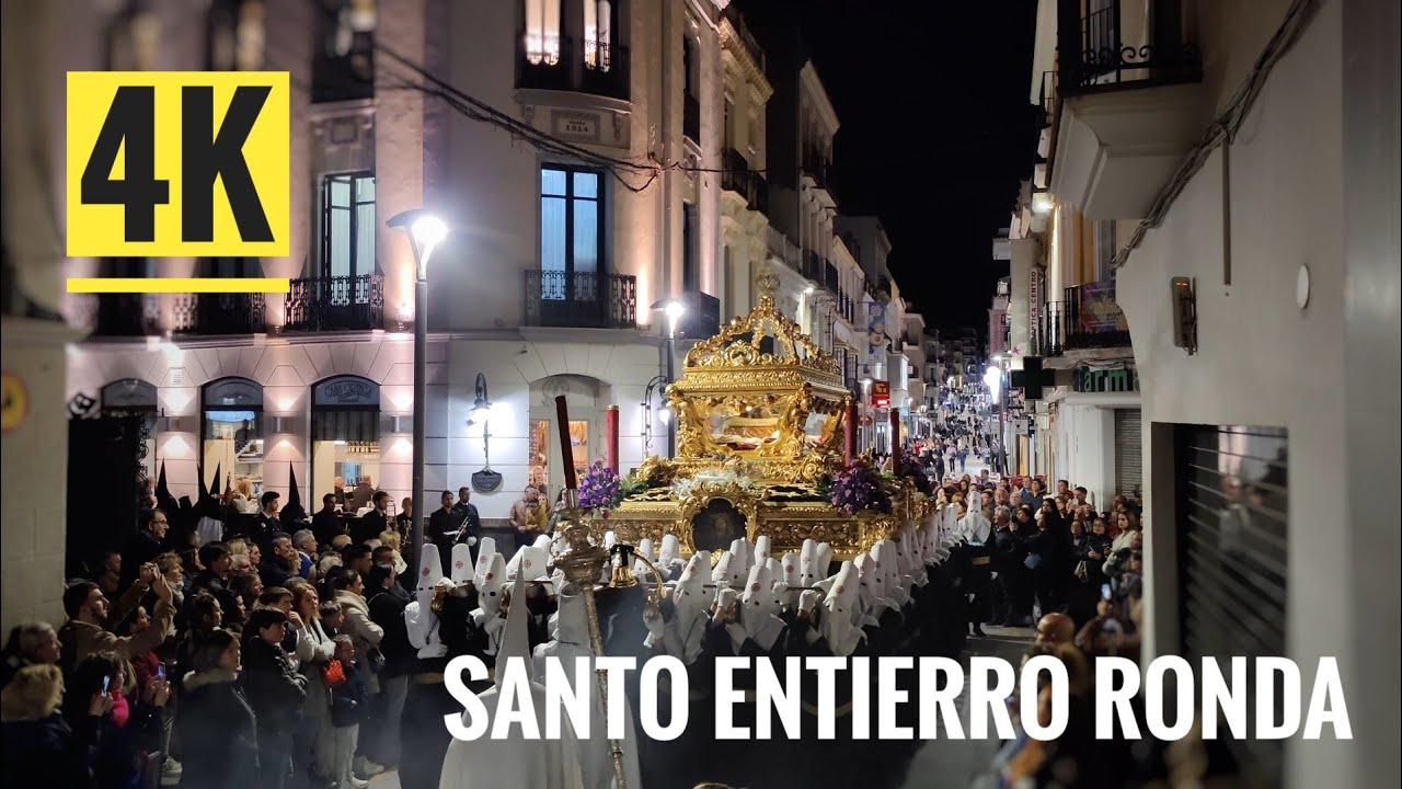 Santo Entierro Ronda. Calle La Bola. Semana Santa 2023