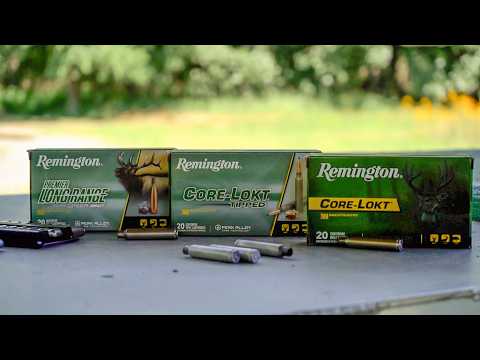 Remington Backcountry Family: Core-Lokt, Core-Lokt Tipped & Premier Long Range