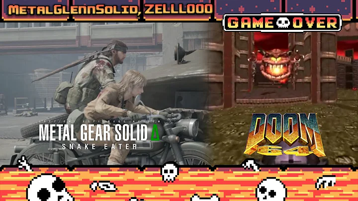 Metal Gear Solid Δ Snake Eater - Doom 64 - Game Over - GDQ Hotfix Speedruns