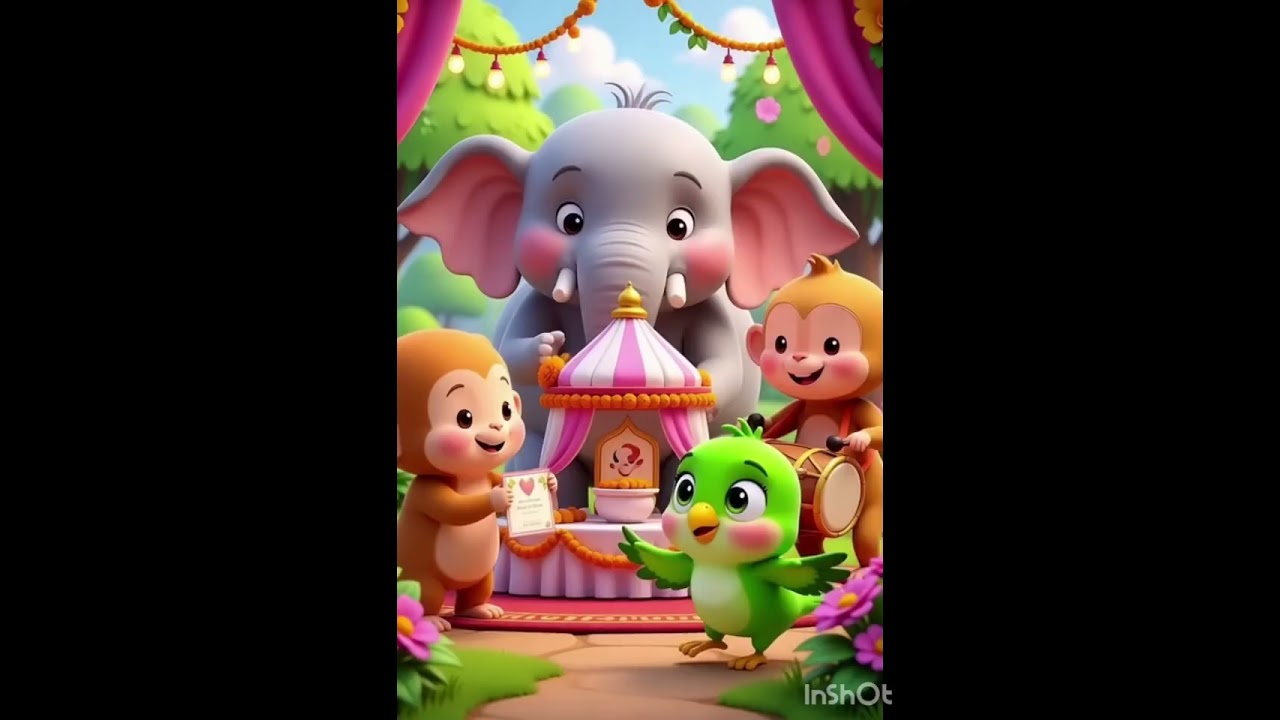  बिल्ली की शादी 💖🐱 | मिट्टू और पिंकी की लव स्टोरी | Kids Cartoon Wedding