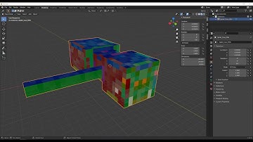 Making a Minecraft Mob in Blender Part 1 - Modeling and Texturing