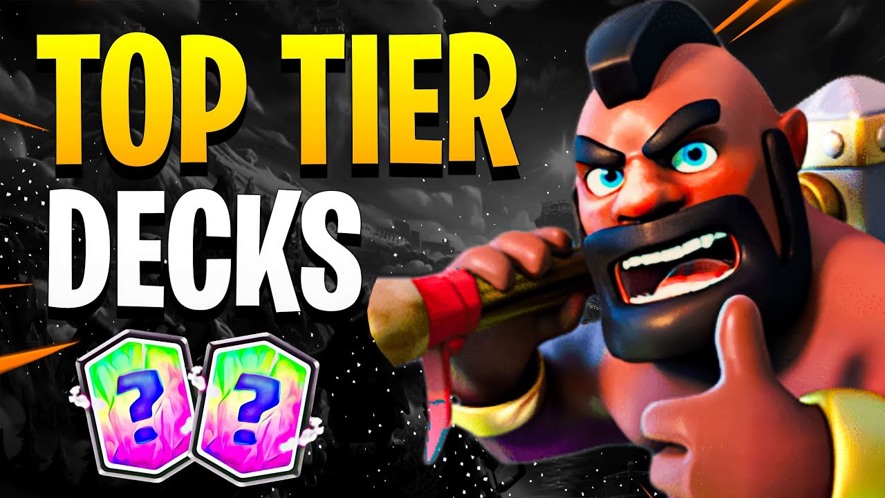 The BEST DECKS for Clash Royale - How to Find the META DECKS in Clash Royale!  