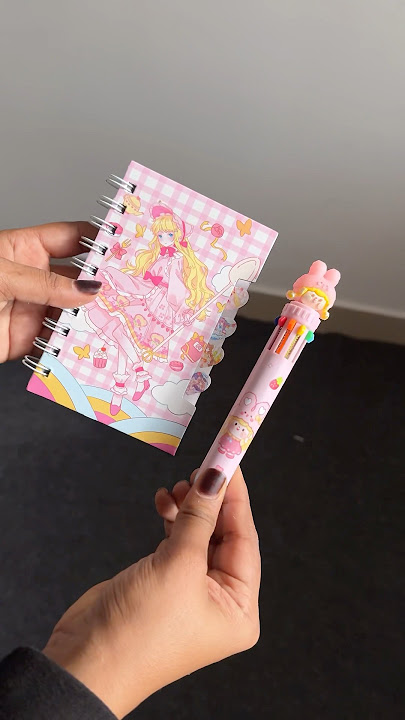 Cute Kawai Diary Set 🍒✨🎀#trending #trendingonshorts #kawaii #stationary #stationery