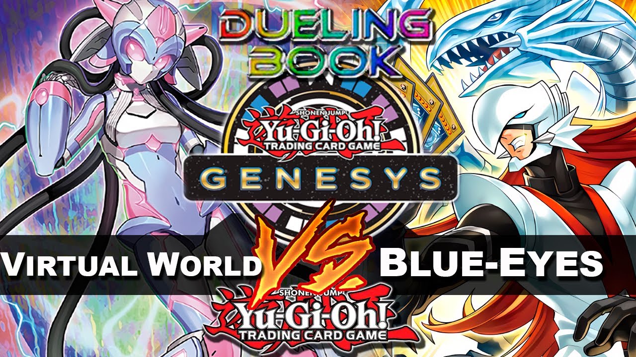 YuGiOh! Genesys - Virtual World Vs Blue-Eyes | Quando 2 BR se encontram aleatoriamente no DB