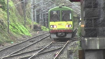 Malahide HD-Dart 8510 class arrives terminating from Bray