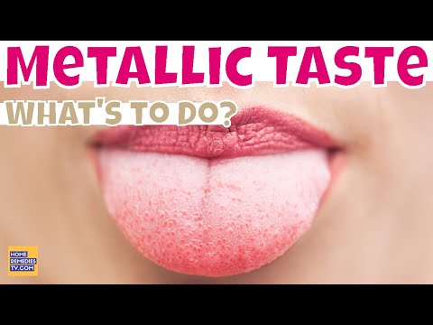 HOW to Get Rid of a METALLIC Taste in Your MOUTH? CURE Metallic Taste Naturally with HOME Remedies