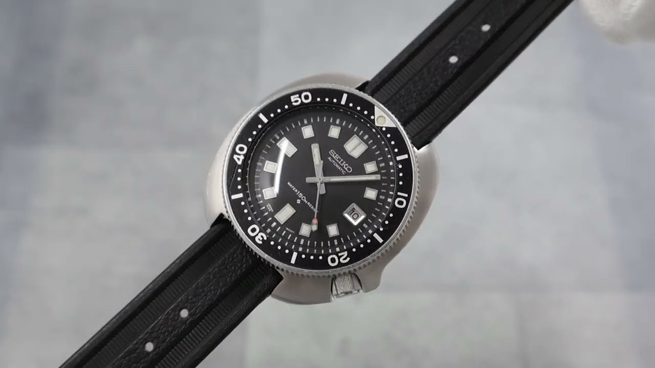 SEIKO セイコー 150mダイバー 2ndモデル 後期型 Ref.6105-8110 1974年