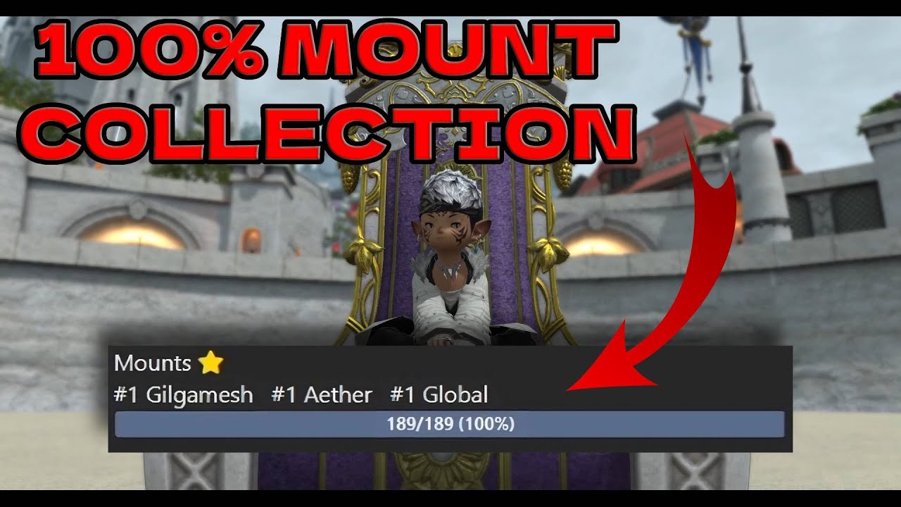 Я собрал всех ездовых животных из FFXIV... Теперь я собираюсь сделать это снова | Mount Masters Ep 1