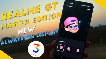 Realme GT Master Edition Android 12 Always On Display Options