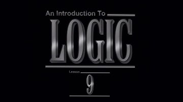 Logic: 9. Laws of Thought