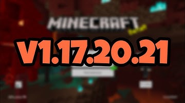 NEW MINECRAFT PE 1.17.20.21 BETA!!! Minecraft Bedrock Edition Update