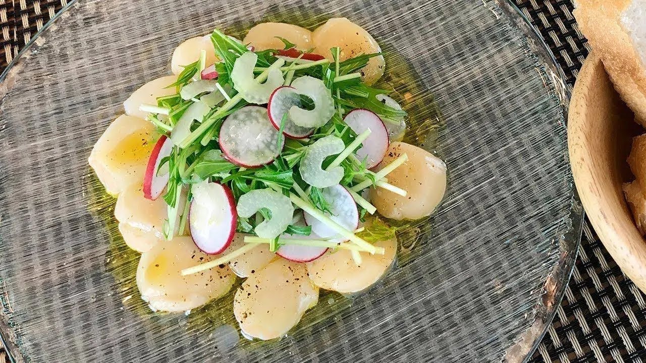 ほたてのカルパッチョ | レシピ | ニッスイ