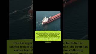 Iran has reportedly granted permission for Indian oil #latestupdates #infonow #trendingnow #trend