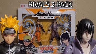 Exclusive ANIME HEROES-NARUTO RIVAL PACK (2 Figure Set), NARUTO