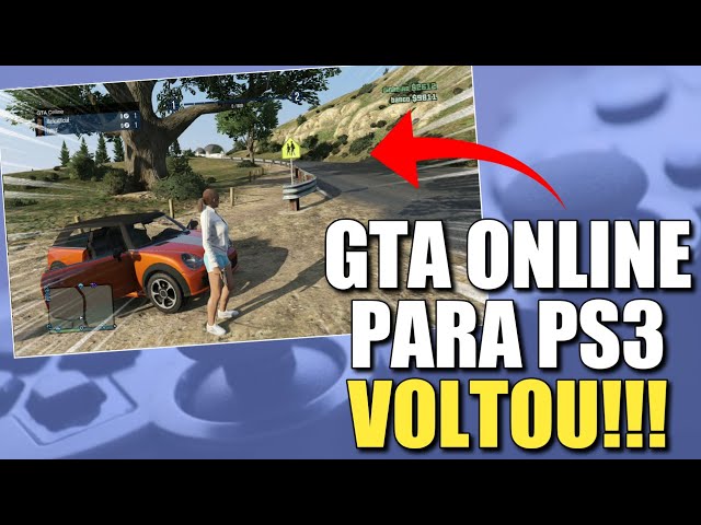 GTA do PS3 voltou #rinaldodomingues2 #gtaonlineps3 #gta