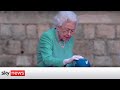 Queen launches lighting of beacons across UK