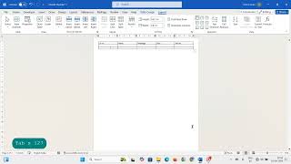 Table Part 4 || MS Word || Vikrant Shandal
