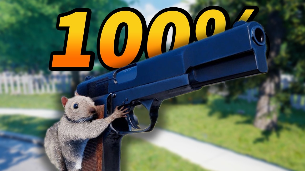 I 100%'d Squirrel with a Gun. It was Bananas.