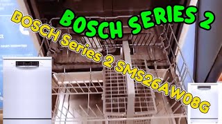 Bosch Series 2 Dishwasher Review | SMS26AW08G Full-Size in White