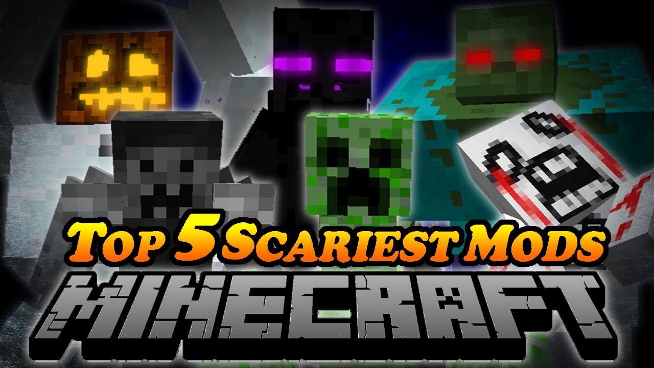 TOP 5 SCARIEST MODS IN MINECRAFT! - Slenderman 