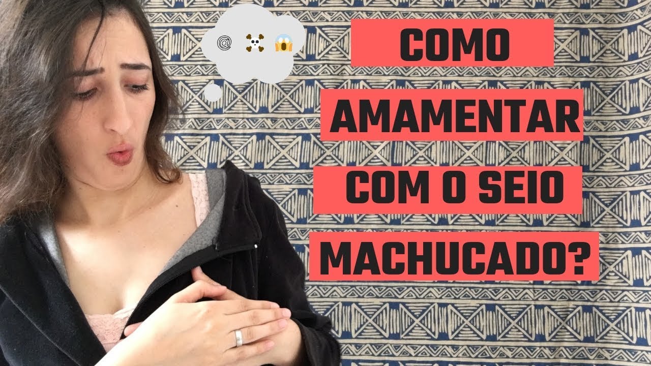 #DICA- COMO AMAMENTAR COM O SEIO MACHUCADO?
