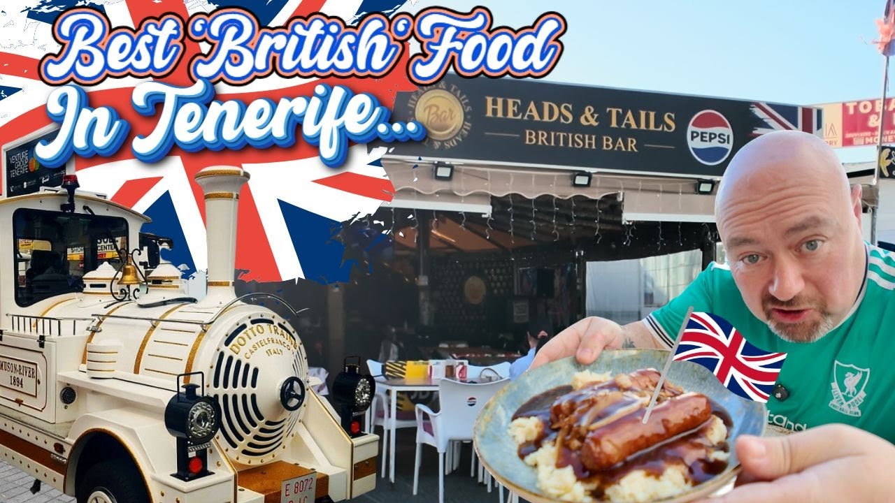 Лучшая британская еда на Тенерифе? Британский бар Heads & Tails - настоящее путешествие!