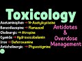 Toxicology: Principles of Poisoning, Antidotes and Management of Overdose