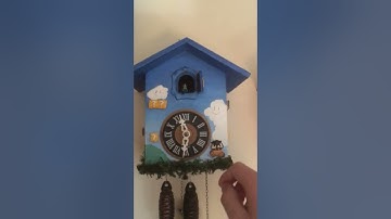 Mario’s cuckoo clock hand made and hand painted