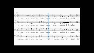 Rendons Gloire À Notre Dieu, Satb, Chants De Lemmanuel J.f. Léost