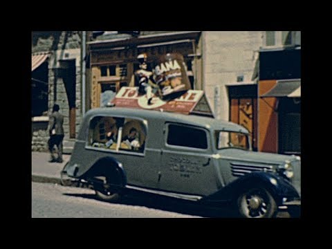 Saint-Brieuc 1939 archive footage