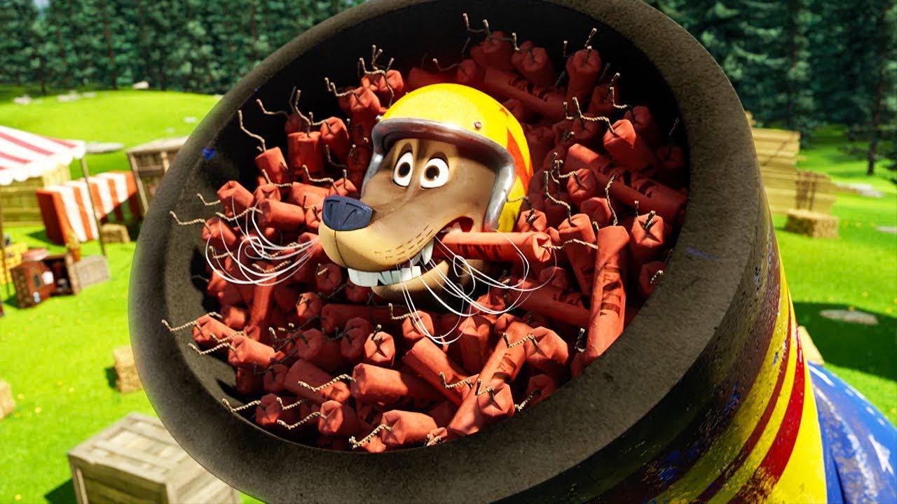 DreamWorks Madagascar em Português | Bala Humana | Madagascar 3: Os Procurados | Desenhos Animados