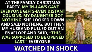 They Gave Every Kid a Gift Except My Daughter. Then My Husband Pulled Out an Envelope