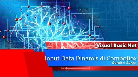 Input Data Dinamis di ComboBox - VB.Net