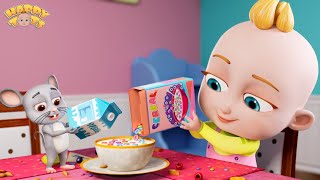 Baby Breakfast Song + More Nursery Rhymes & Kids Songs | Happy Tots