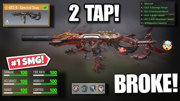 USS 9 "2 TAP" GUNSMITH BUILD | Beste USS 9 Gunsmith-uitrusting | Seizoen 8 COD Mobile
